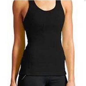 Athleta PR Tank Black Fitness Athletic Racer Back  Tank